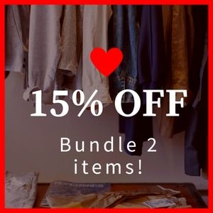 ⭐15% off 2 or more items!!⭐